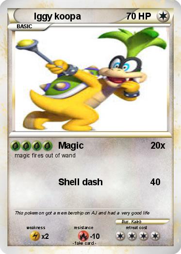 Pokemon Iggy koopa