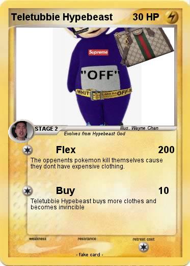 Pokemon Teletubbie Hypebeast