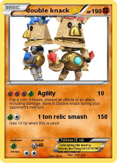 Pokemon double knack