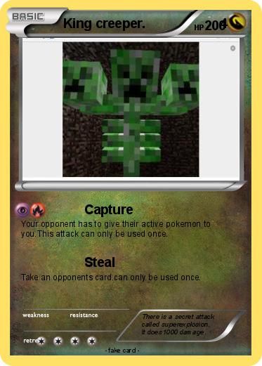 Pokemon King creeper.                     4