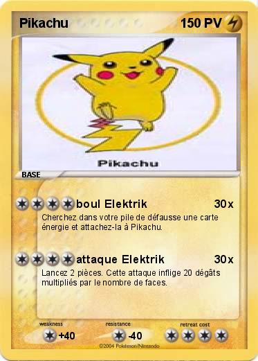 Pokemon Pikachu