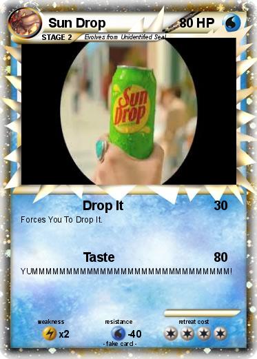 Pokemon Sun Drop