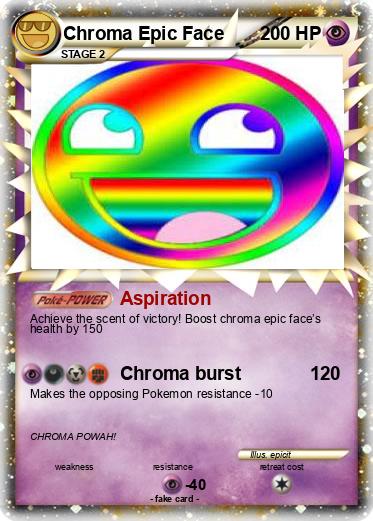 Pokemon Chroma Epic Face