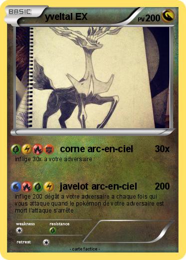 Pokemon yveltal EX