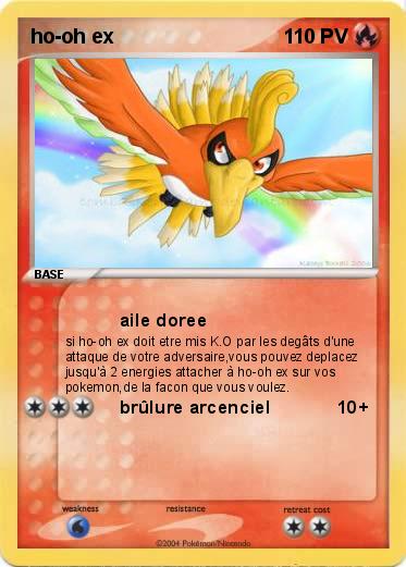 Pokemon ho-oh ex