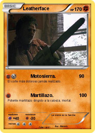 Pokemon Leatherface