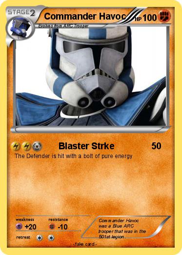 Pokemon Commander Havoc