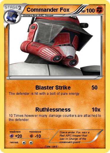 Pokemon Commander Fox