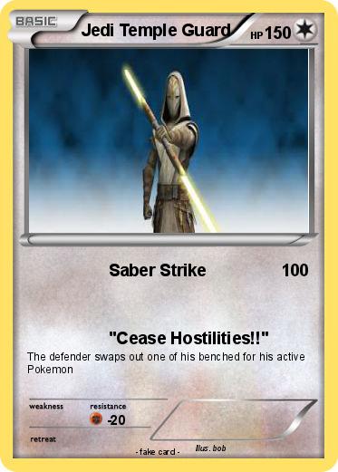 Pokemon Jedi Temple Guard