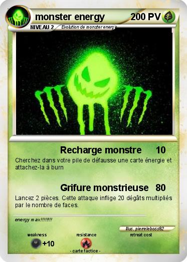 Pokemon monster energy