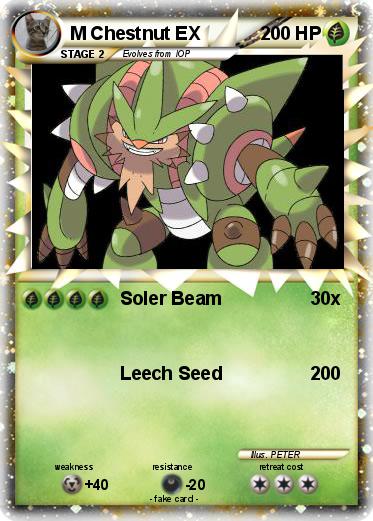 Pokemon M Chestnut EX