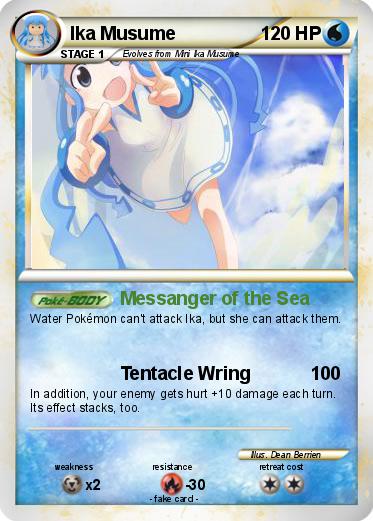 Pokemon Ika Musume