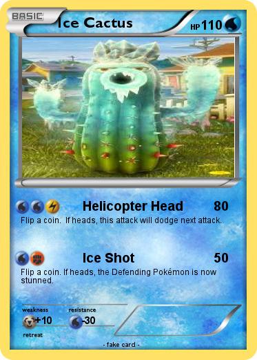 Pokemon Ice Cactus