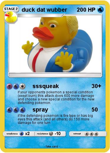 Pokemon duck dat wubber