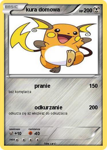 Pokemon kura domowa