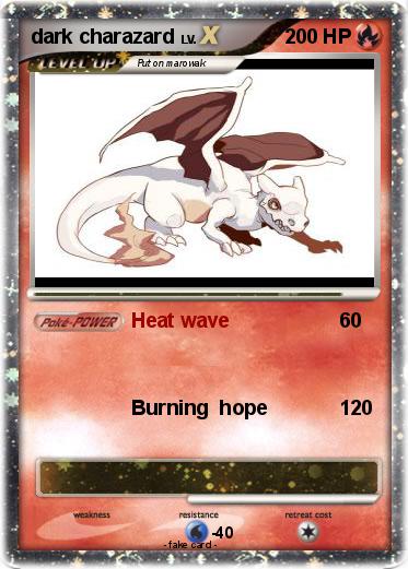 Pokemon dark charazard