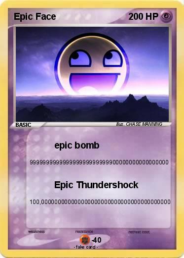 Pokemon Epic Face