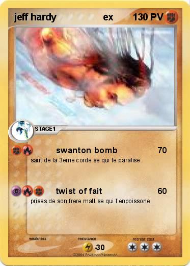 Pokemon jeff hardy                  ex