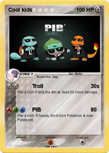 Pokemon Cool kids