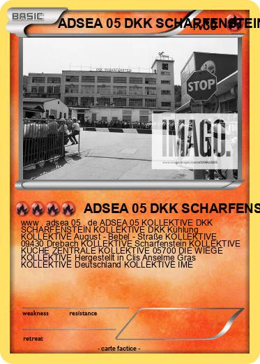 Pokemon ADSEA 05 DKK SCHARFENSTEIN IME