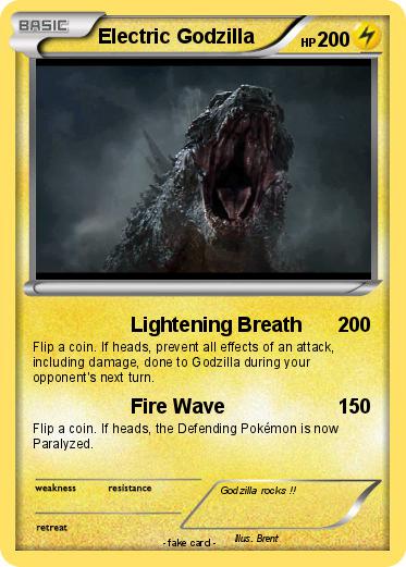 Pokemon Electric Godzilla