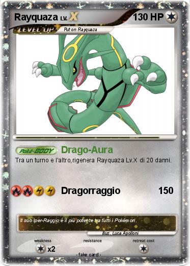 Pokemon Rayquaza