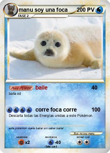 Pokemon manu soy una foca