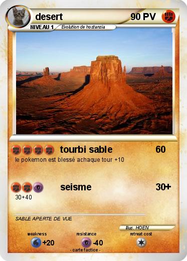 Pokemon desert