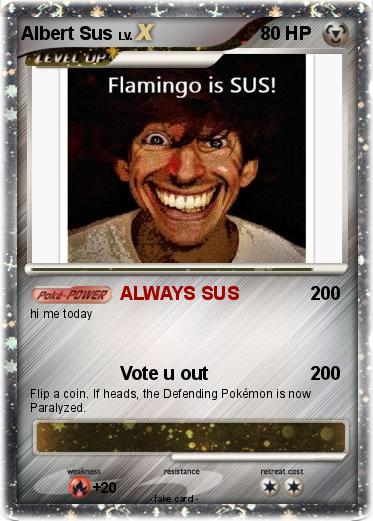 Pokemon Albert Sus