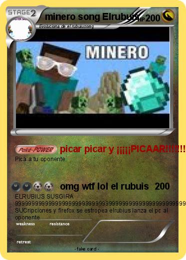 Pokemon minero song Elrubuis