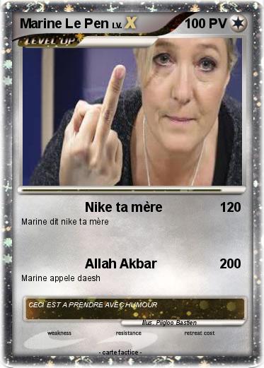 Pokemon Marine Le Pen