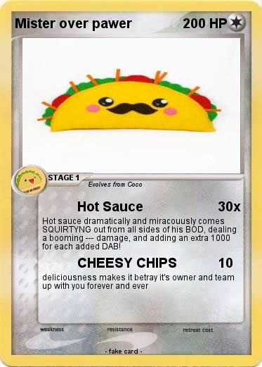 Pokemon Mister over pawer