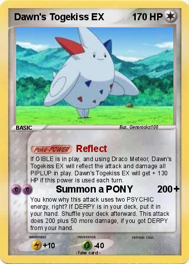 Pokemon Dawn's Togekiss EX