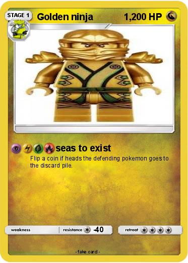 Pokemon Golden ninja            1,