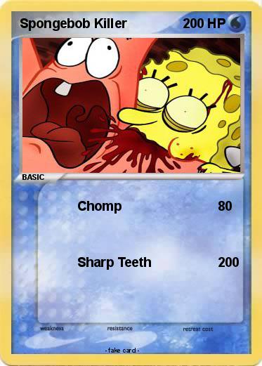 Pokemon Spongebob Killer