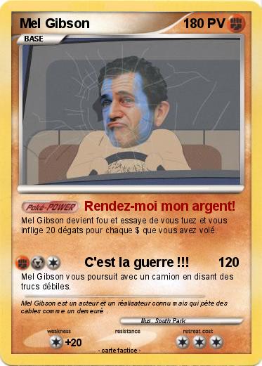 Pokemon Mel Gibson
