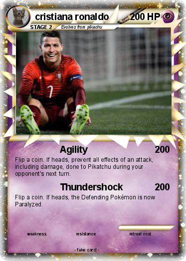 Pokemon cristiana ronaldo