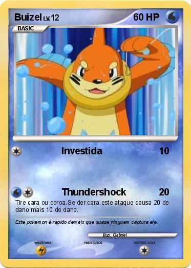 Pokemon Buizel