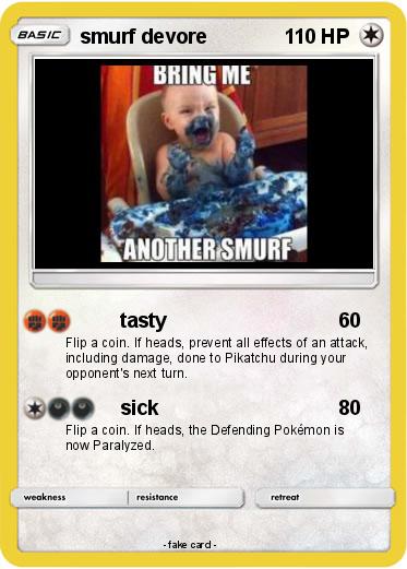 Pokemon smurf devore