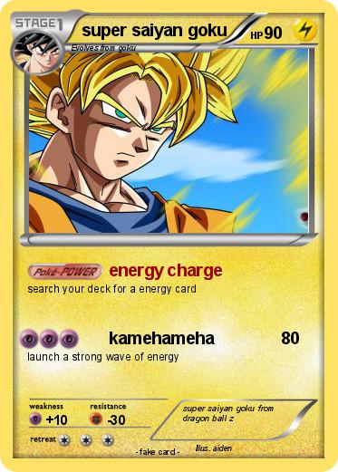Pokemon super saiyan goku