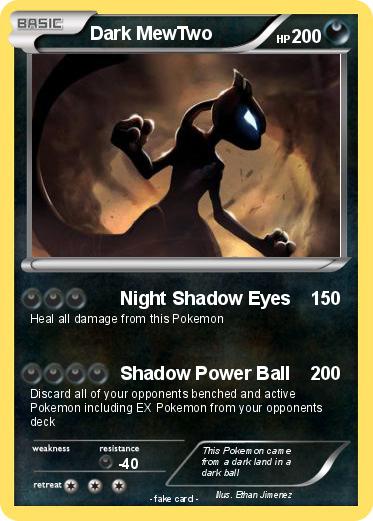 Pokemon Dark MewTwo