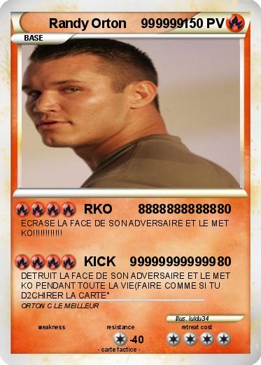 Pokemon Randy Orton    999999