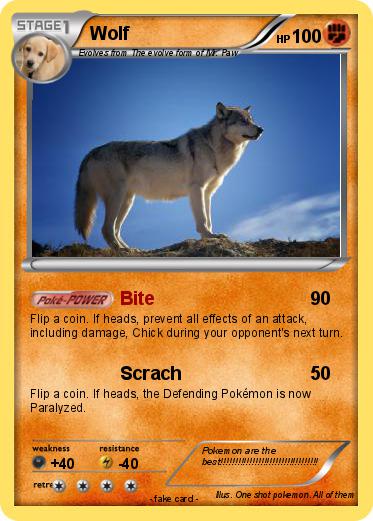 Pokemon Wolf