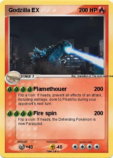 Pokemon Godzilla EX
