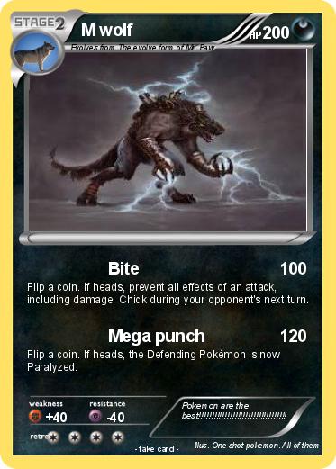 Pokemon M wolf