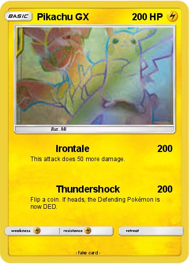 Pokemon Pikachu GX