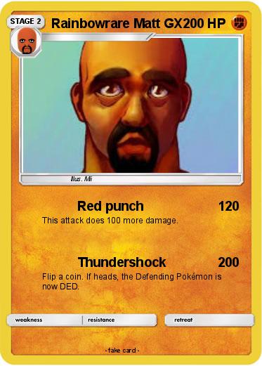 Pokemon Rainbowrare Matt GX