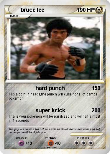 Pokemon bruce lee