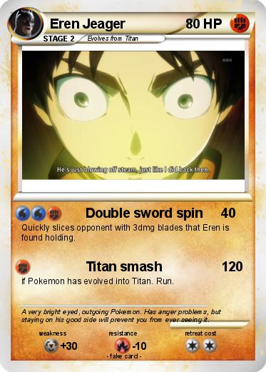 Pokemon Eren Jeager