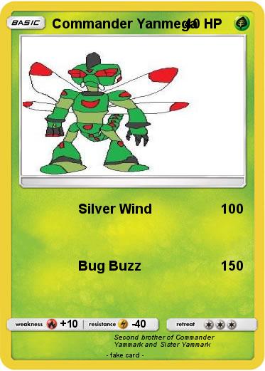 Pokemon Commander Yanmega